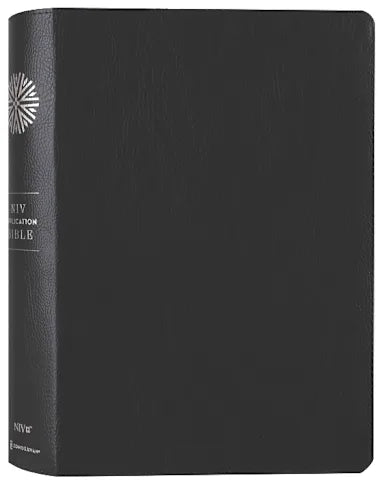 B NIV APPLICATION BIBLE  BLACK (RED LETTER EDITION)