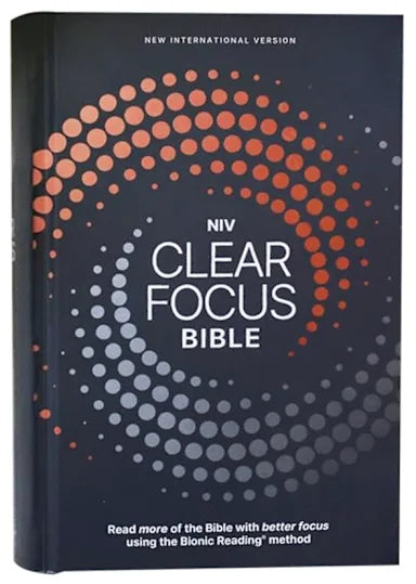B NIV CLEAR FOCUS BIBLE  CHARCOAL/COPPER