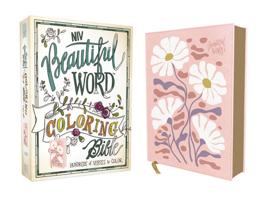 NIV BEAUTIFUL WORD COLORING BIBLE  PINK (BLACK LETTER EDITION)