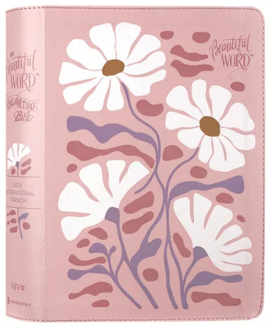 NIV BEAUTIFUL WORD COLORING BIBLE  PINK (BLACK LETTER EDITION)