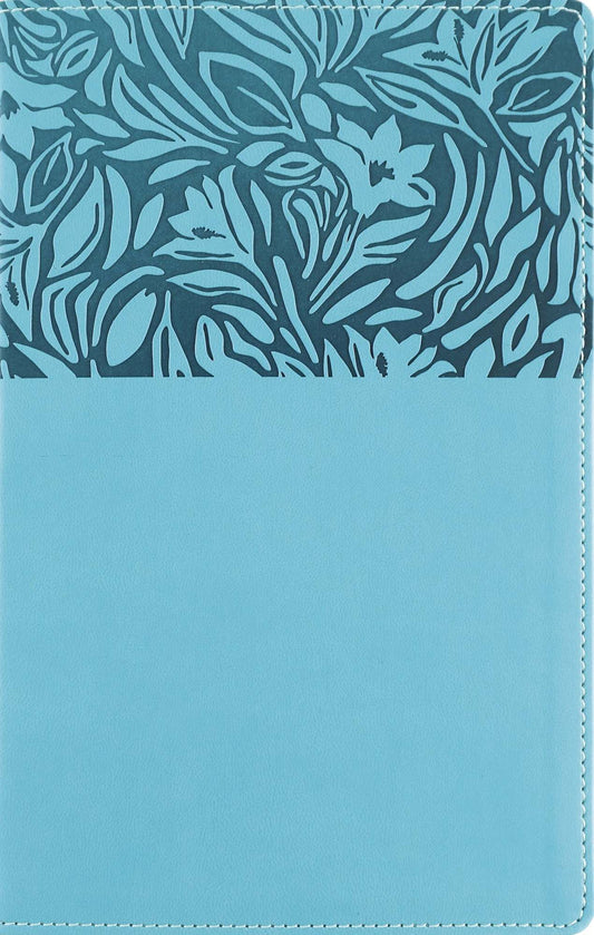 B NASB PERSONAL SIZE REFERENCE BIBLE  LARGE PRINT  TEAL  1995 TEXT (RED LETTER EDITION)