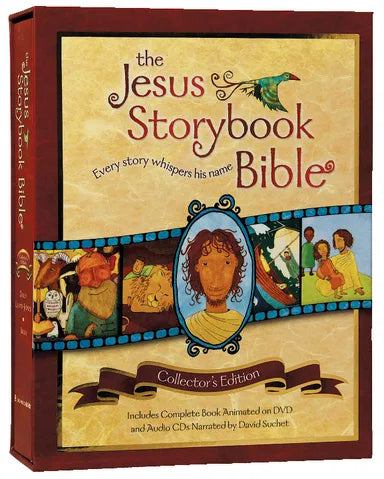 JESUS STORYBOOK BIBLE COLLECTOR'S ED (ANIMATED DVD INCLUDED)