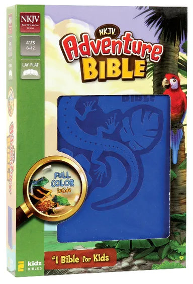 B NKJV ADVENTURE BIBLE BLUE (BLACK LETTER EDITION)