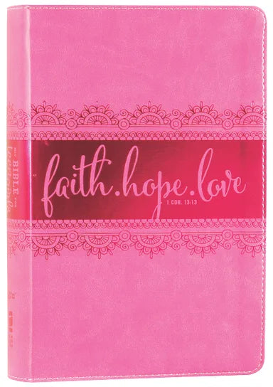 B NIV BIBLE FOR TEEN GIRLS PINK (BLACK LETTER EDITION)