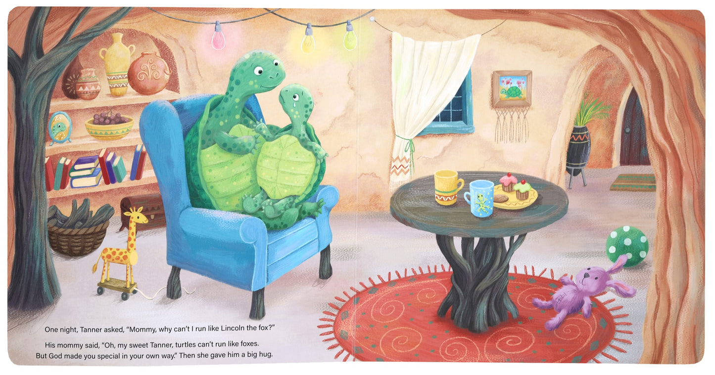 TURTLE FINDS HIS TALENT (A SLIDE-AND-FIND BOOK): DISCOVERING HOW GOD MADE YOU SPECIAL