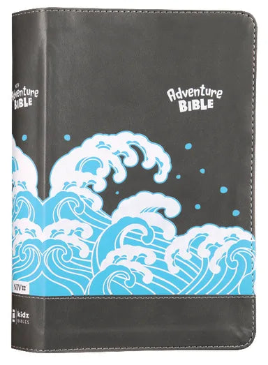 NIV ADVENTURE BIBLE GRAY (BLACK LETTER EDITION)