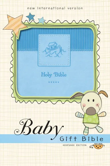 B NIV BABY GIFT BIBLE BLUE (RED LETTER EDITION)