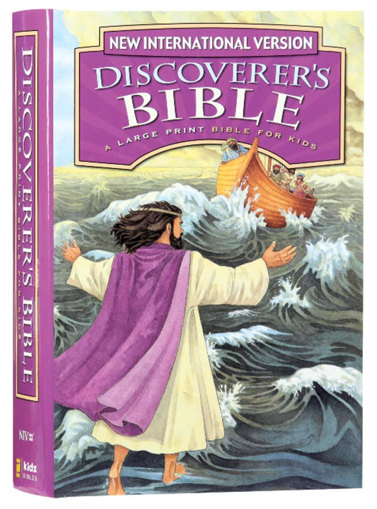 B NIV DISCOVERER'S BIBLE: A LARGE PRINT BIBLE FOR KIDS (BLACK LETTER