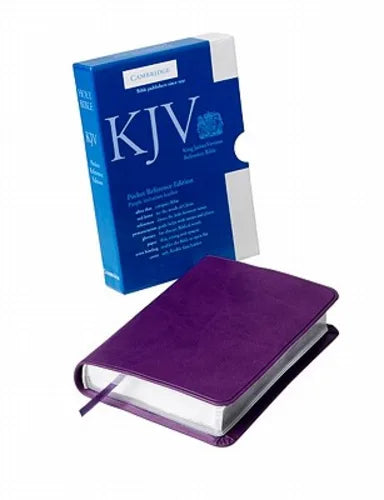 B KJV POCKET BIBLE PURPLE (RED LETTER EDITION)