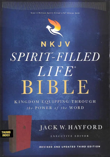 NKJV SPIRIT-FILLED LIFE BIBLE BURGUNDY INDEXED (RED LETTER EDITION) (THIRD EDITION)
