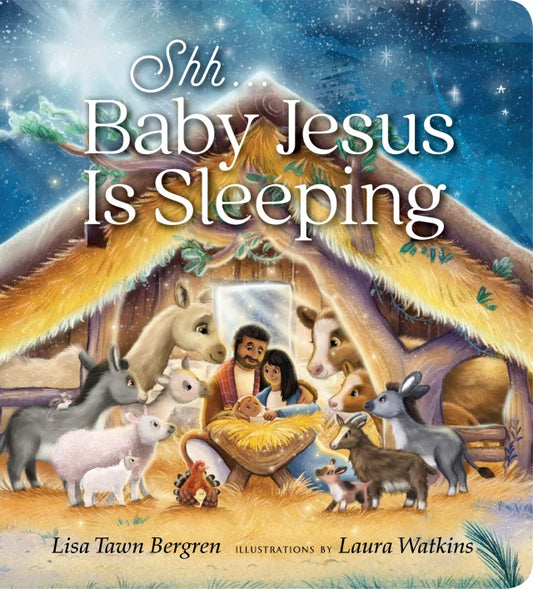 SHH... BABY JESUS IS SLEEPING