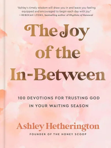 THE JOY OF THE IN-BETWEEN: 100 DEVOTIONS FOR TRUSTING GOD IN YOUR WAITING SEASON: A DEVOTIONAL