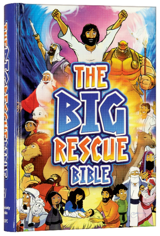 B CEV THE BIG RESCUE BIBLE (REVISED COVER & ILLUSTRATIONS 2014) PAPERBACK