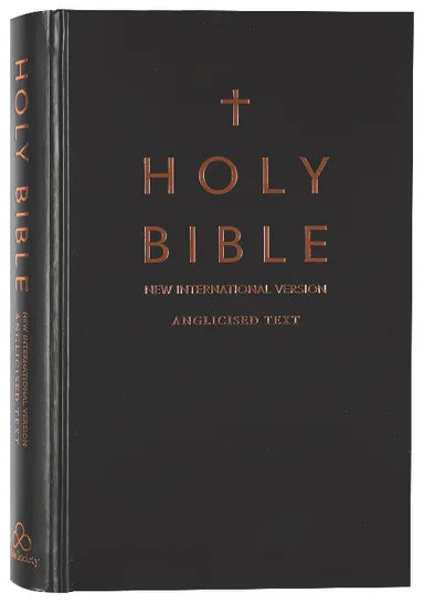 B NIV SLIMLINE BIBLE BLACK (BLACK LETTER EDITION)(ANGLICISED TEXT)