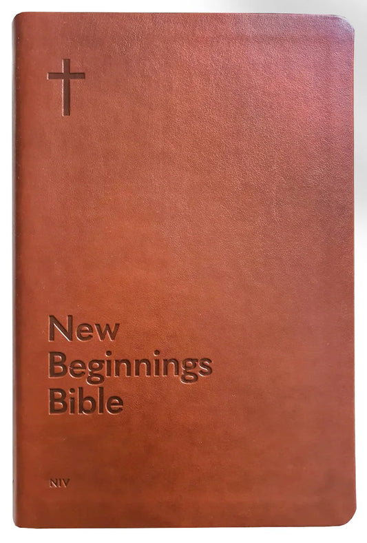 NIV NEW BEGINNINGS BIBLE CLASSIC BROWN