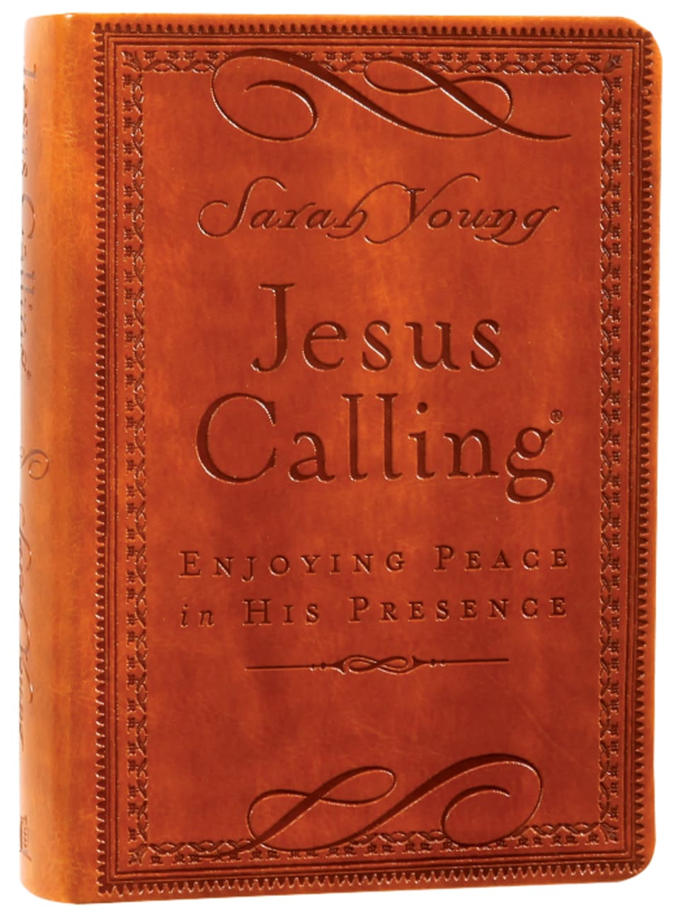 JESUS CALLING DELUXE EDITION BROWN