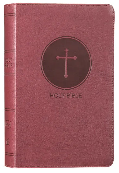 B NKJV DELUXE GIFT BIBLE BURGUNDY (RED LETTER EDITION)