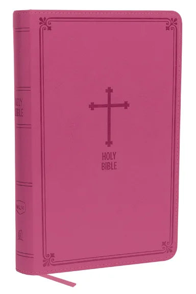 B NKJV DELUXE GIFT BIBLE PINK RED LETTER EDITION