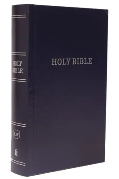 B KJV PEW BIBLE BLUE (RED LETTER EDITION)