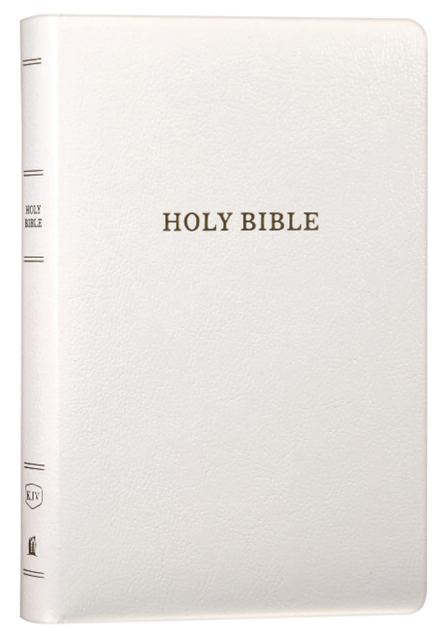 B KJV GIFT AND AWARD BIBLE WHITE (RED LETTER EDITION)