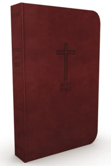 B KJV VALUE THINLINE BIBLE LARGE PRINT BURGUNDY (RED LETTER EDITION)