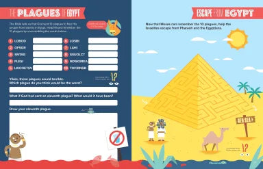 BIBLE INFOGRAPHICS FOR KIDS ACTIVITY BOOK