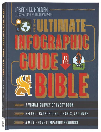 ULTIMATE INFOGRAPHIC GUIDE TO THE BIBLE: A VISUAL SURVEY OF EVERY BOOK  HELPFUL BACKGROUND  CHARTS  AND MAPS  A MUST-HAVE COMPANION RESOURCE