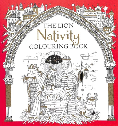 G ADULT COLORING BOOK: LION NATIVITY COLOURING BOOK  THE