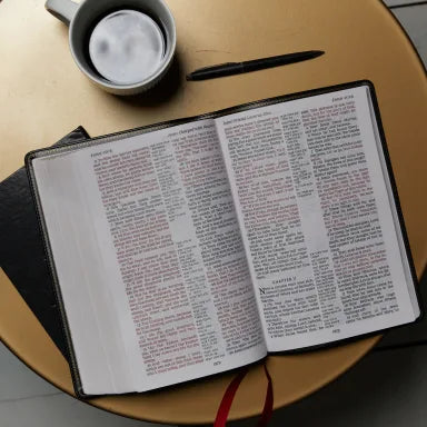 B KJV REFERENCE BIBLE GIANT PRINT BLACK (RED LETTER EDITION)