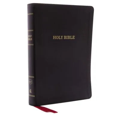 B KJV DELUXE REFERENCE BIBLE GIANT PRINT BLACK (RED LETTER EDITION)