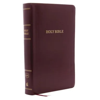 B KJV REFERENCE BIBLE PERSONAL SIZE GIANT PRINT BURGUNDY (RED LETTER EDITION)