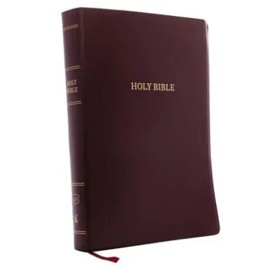 B KJV REFERENCE BIBLE SUPER GIANT PRINT BURGUNDY (RED LETTER EDITION)