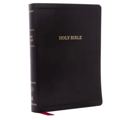 B KJV DELUXE REFERENCE BIBLE SUPER GIANT PRINT BLACK (RED LETTER EDITION)