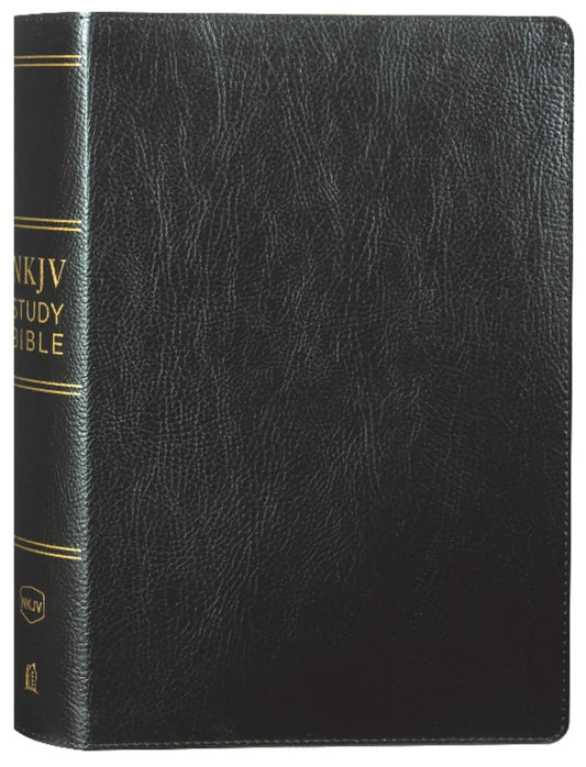B NKJV STUDY BIBLE BLACK (BLACK LETTER EDITION)