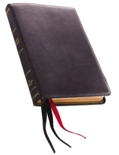 NKJV THINLINE REFERENCE BIBLE LARGE PRINT BLACK PREMIER COLLECTION (BLACK LETTER EDITION)