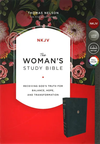 B NKJV THE WOMAN'S STUDY BIBLE BLUE