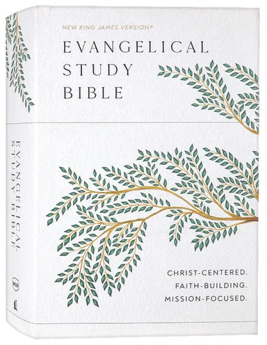 B NKJV EVANGELICAL STUDY BIBLE (RED LETTER EDITION)