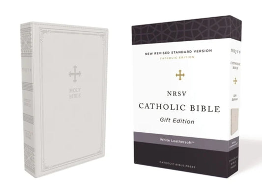NRSV CATHOLIC BIBLE GIFT EDITION WHITE (ANGLICISED)