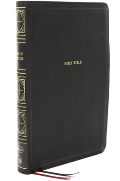 B NKJV THINLINE BIBLE GIANT PRINT BLACK (RED LETTER EDITION)