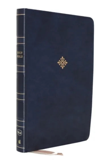 B NKJV THINLINE BIBLE LARGE PRINT BLUE