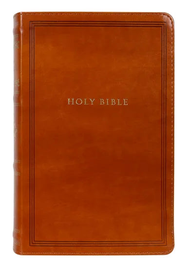 KJV SOVEREIGN COLLECTION BIBLE PERSONAL SIZE BROWN THUMB INDEXED (RED LETTER EDITION)