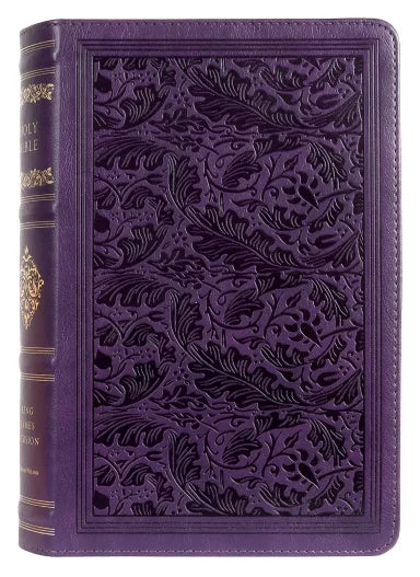 KJV SOVEREIGN COLLECTION BIBLE PERSONAL SIZE PURPLE THUMB INDEXED (RED LETTER EDITION)