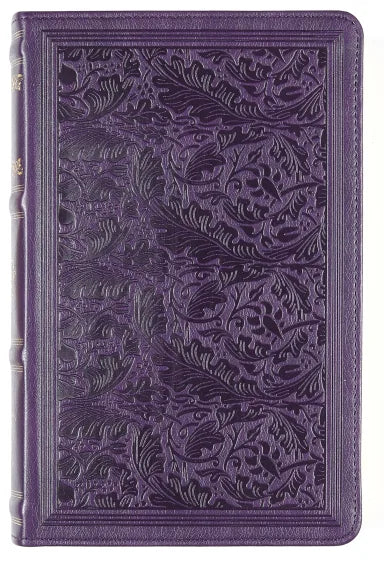 NKJV PERSONAL SIZE REFERENCE BIBLE SOVEREIGN COLLECTION PURPLE (RED LETTER EDITION)