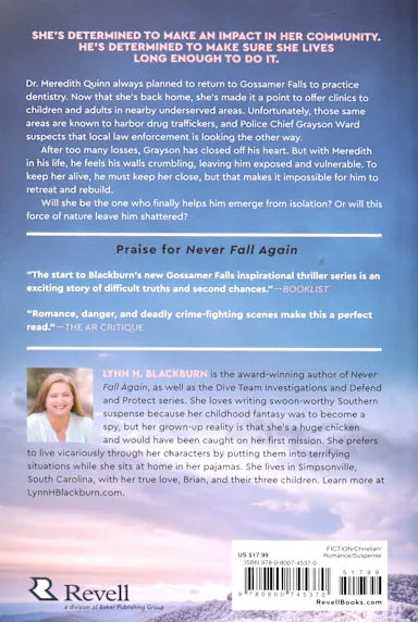 BREAK MY FALL (#02 IN GOSSAMER FALLS SERIES)