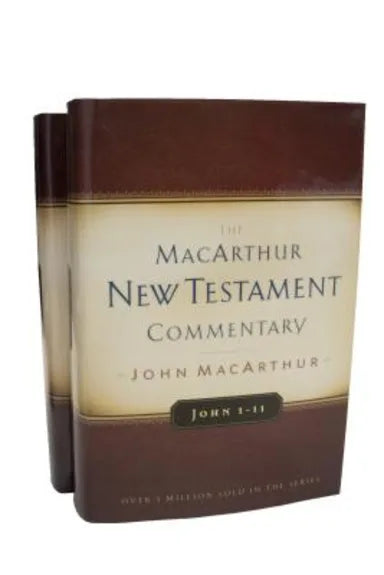 GOSPEL OF JOHN  2 VOL. SET (MACARTHUR NEW TESTAMENT COMMENTARY SERIES)