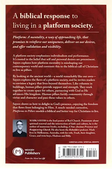 PLATFORMS TO PILLARS: TRADING THE BURDEN OF PERFORMANCE FOR THE FREEDOM OF GOD'S PRESENCE