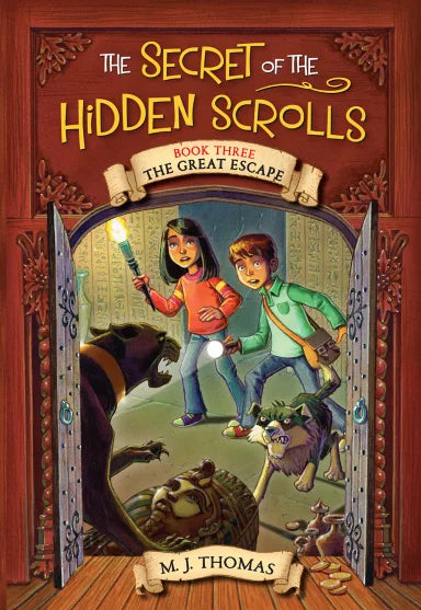 GREAT ESCAPE (#03 IN THE SECRET OF THE HIDDEN SCROLLS SERIES)