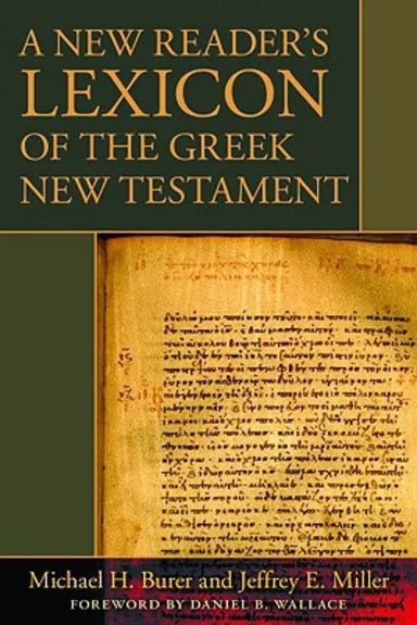 NEW READER'S LEXICON OF THE GREEK NEW TESTAMENT  A