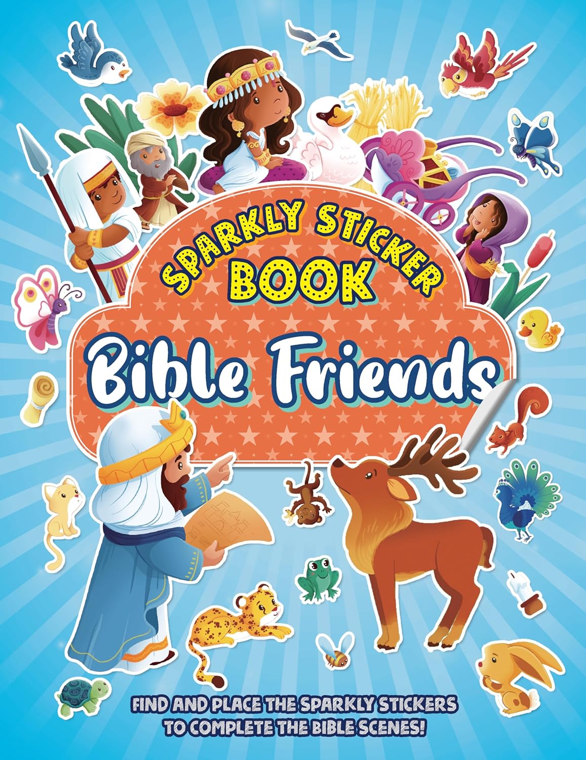 BIBLE FRIENDS: SPARKLY STICKER BOOK