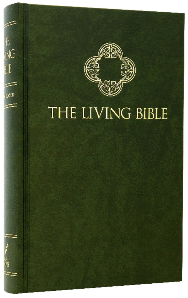 TLB The Living Bible Green (Black Letter Edition)